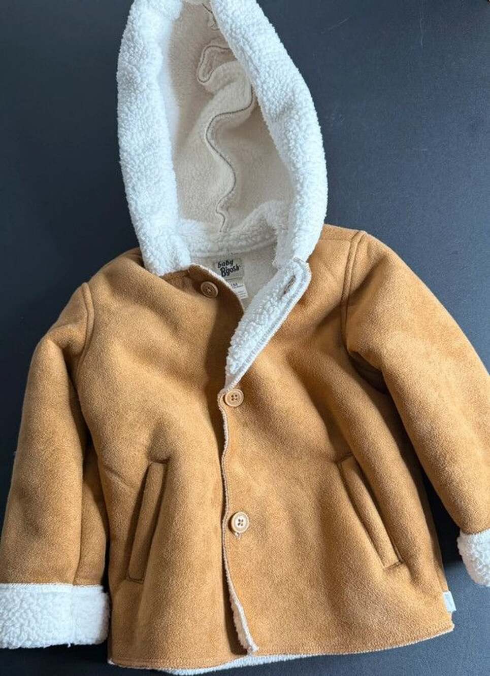 Baby B'gosh faux suede jacket Size 12Months